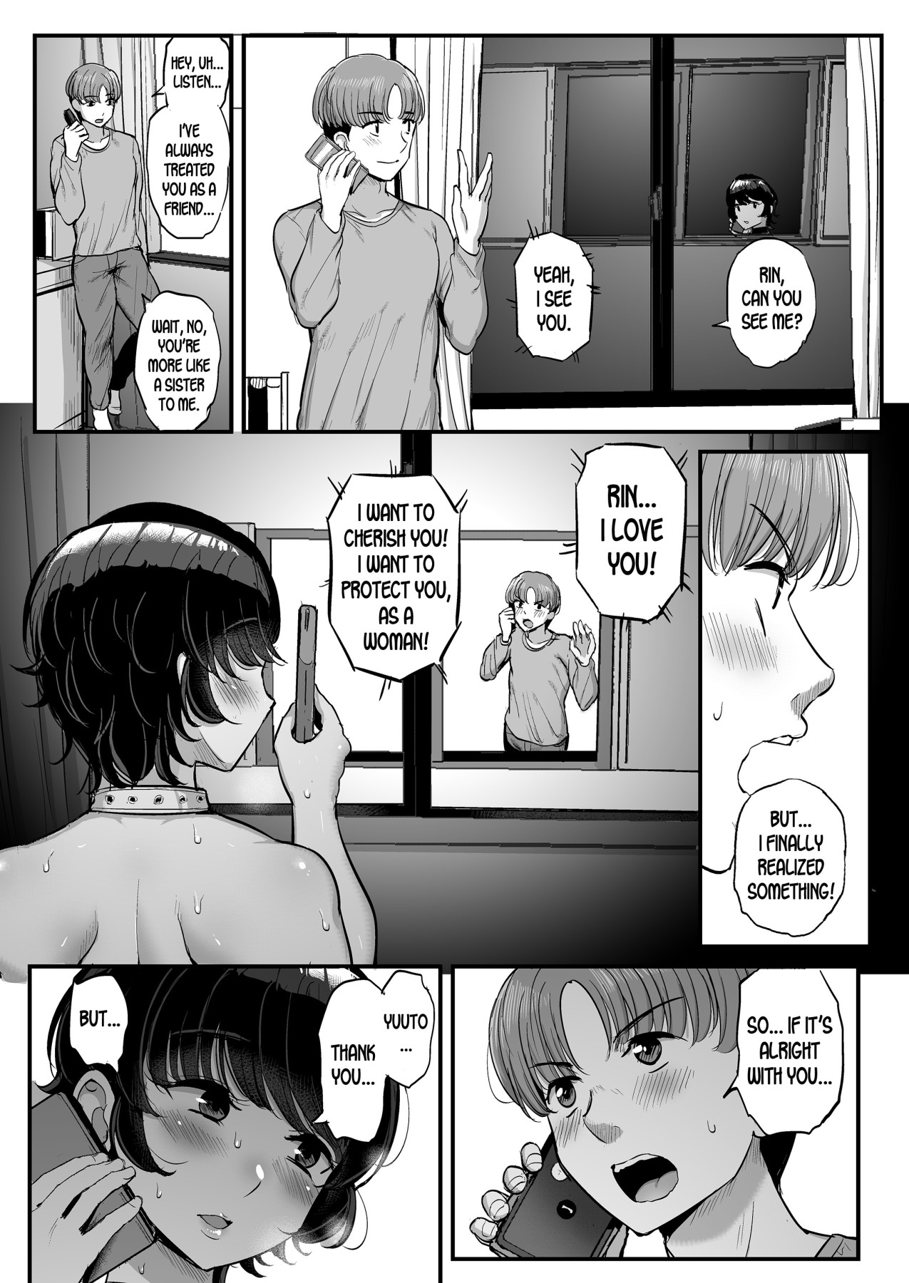 Hentai Manga Comic-My Tomboy Girlfriend Is Being Dyed His Color-Read-46